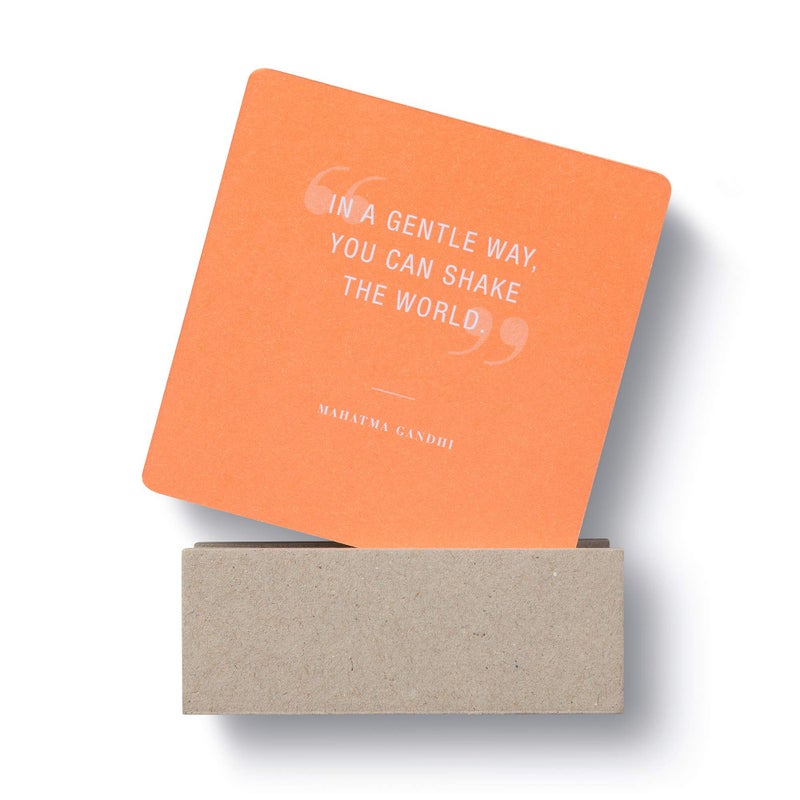 Compendium Weekly Reflections Card Set â€” 52 Inspiring Quotes, One Card for Each Week of the Year, Includes Desktop Display Stand - Image 3